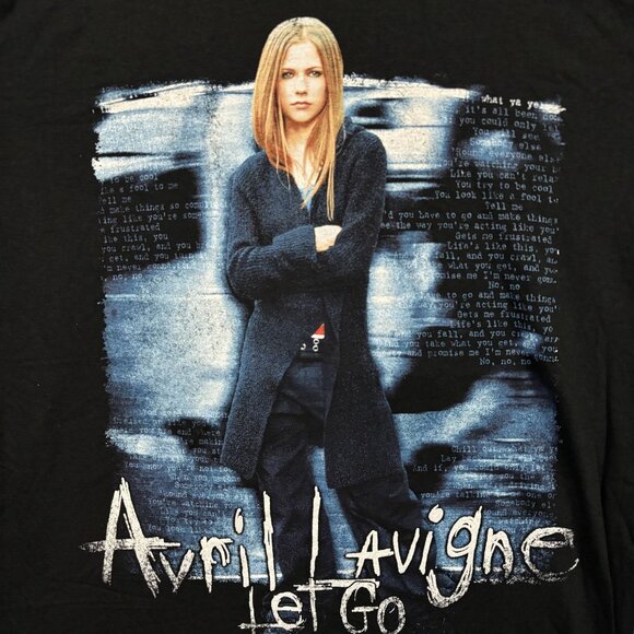 Avril Lavigne Let Go Album Rock T-Shirt Size Medium - Picture 4 of 5